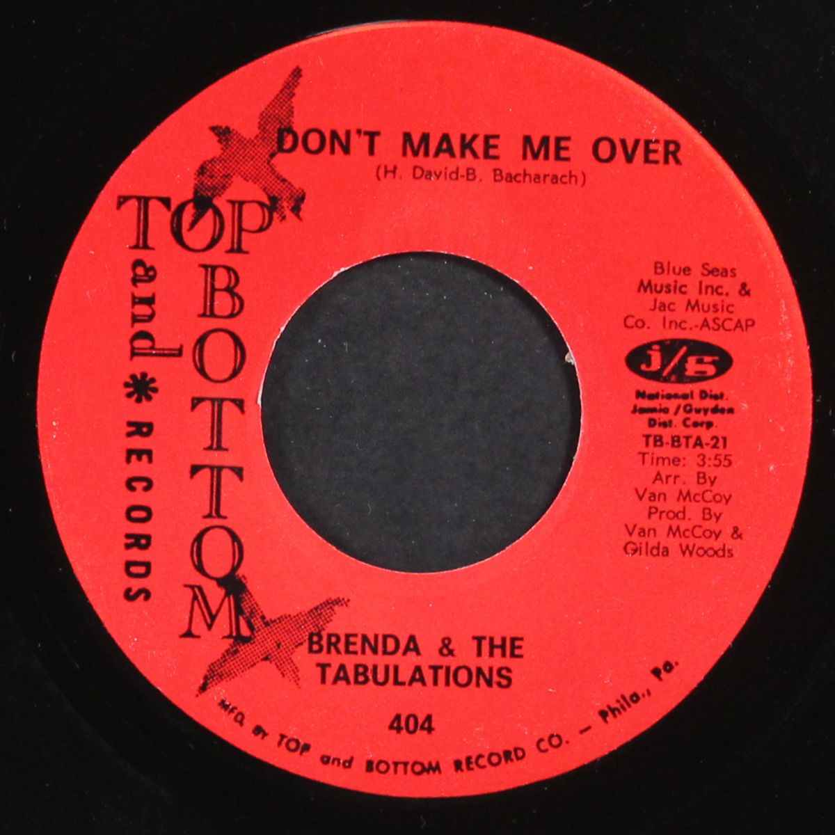 you've changed / don't make me over by BRENDA & TABULATIONS