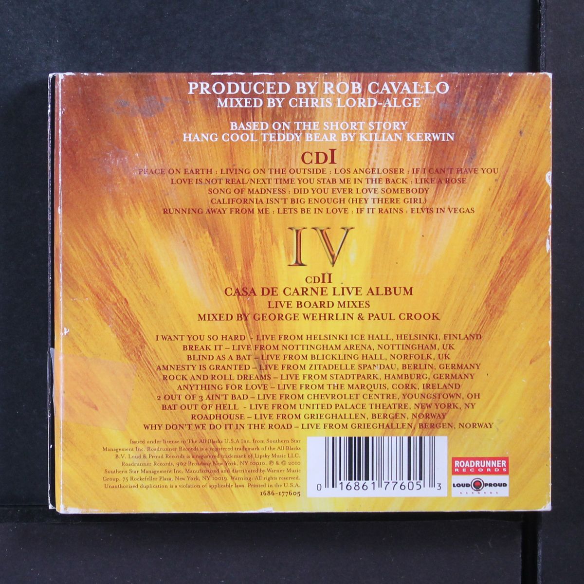 hang cool teddy bear by MEAT LOAF