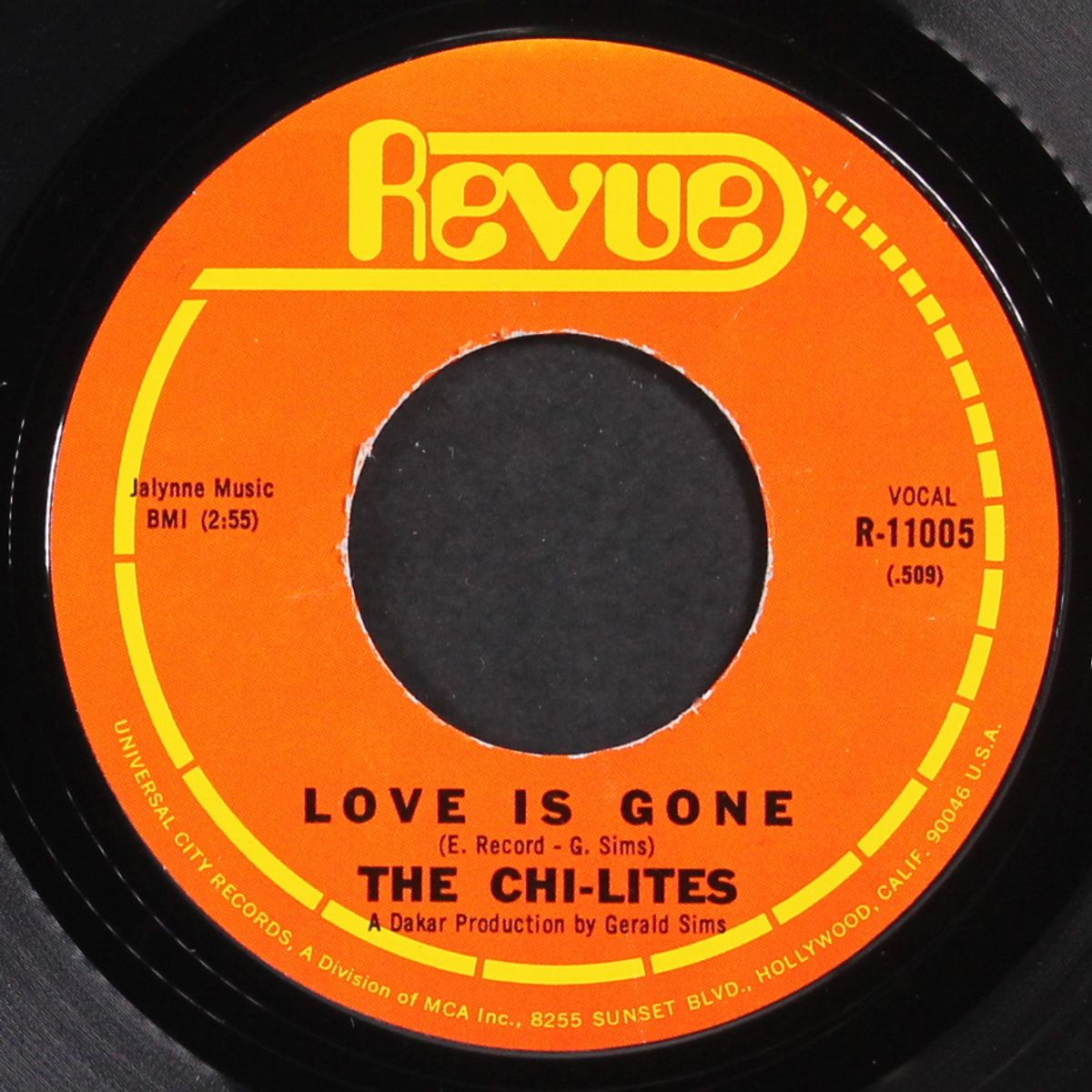 love me / love is gone by CHI-LITES