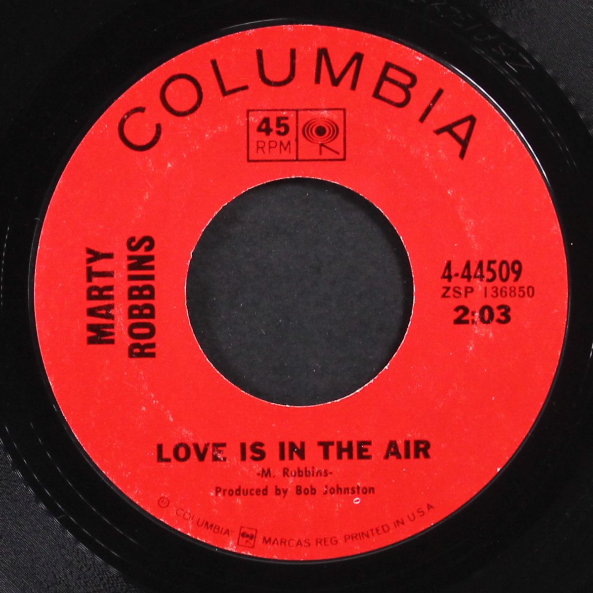 love is in the air / i've been leaving every day by MARTY ROBBINS