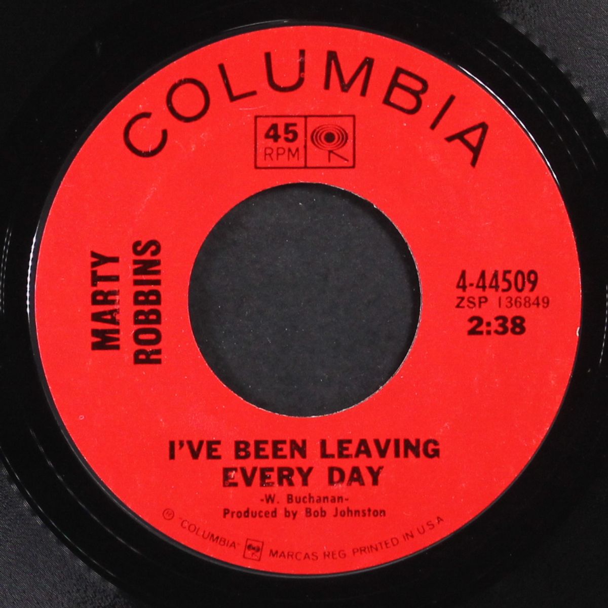 love is in the air / i've been leaving every day by MARTY ROBBINS