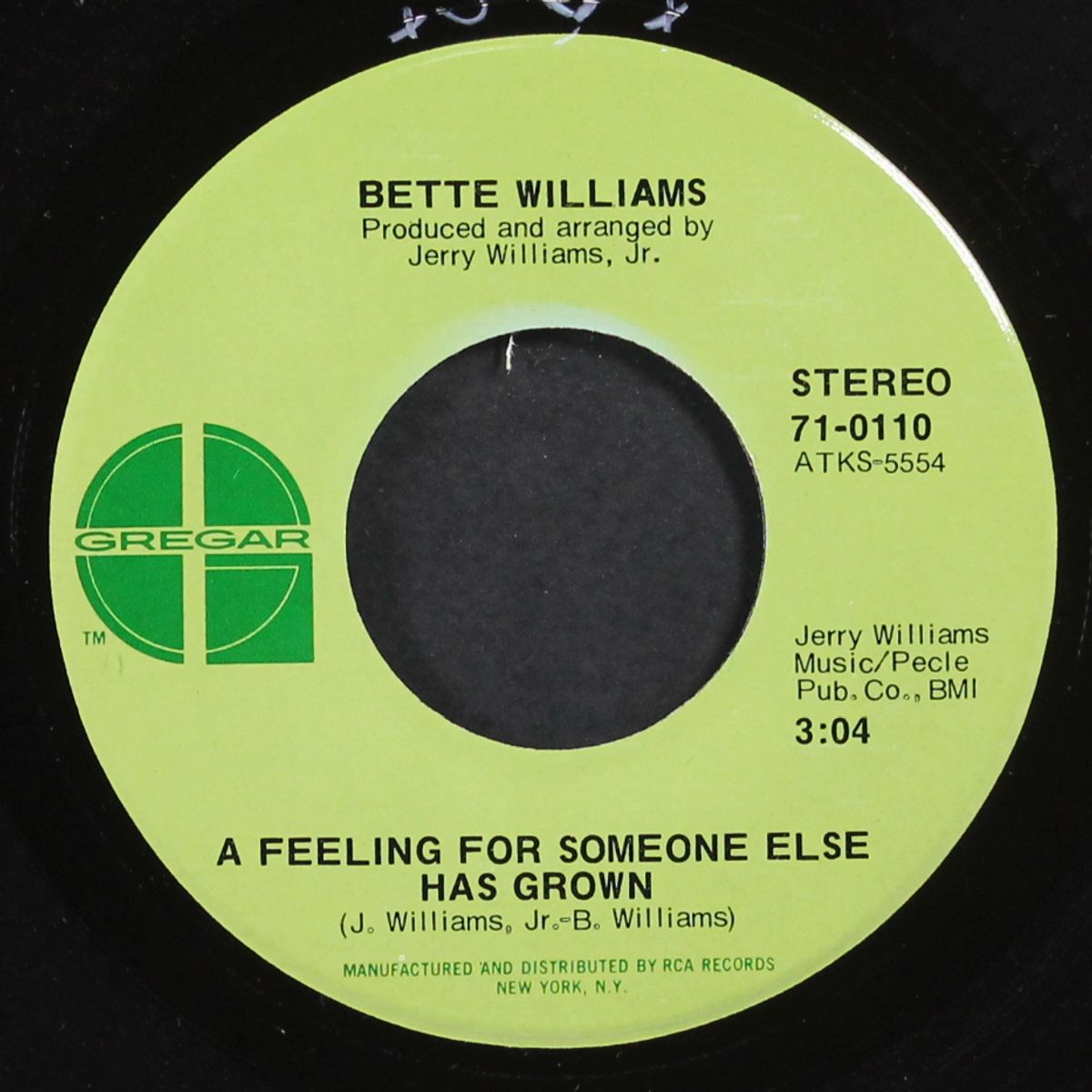 a feeling for someone else has grown by BETTE WILLIAMS