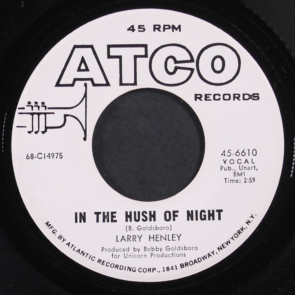 answer me, my love / in the hush of the night by LARRY HENLEY