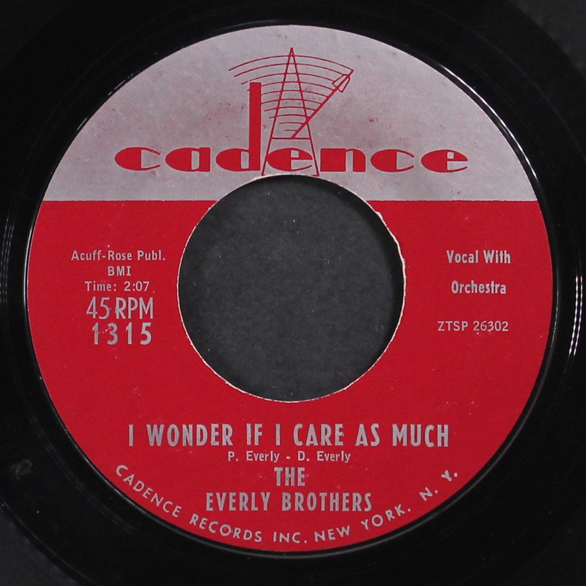 bye bye love / i wonder if i care as much by EVERLY BROTHERS