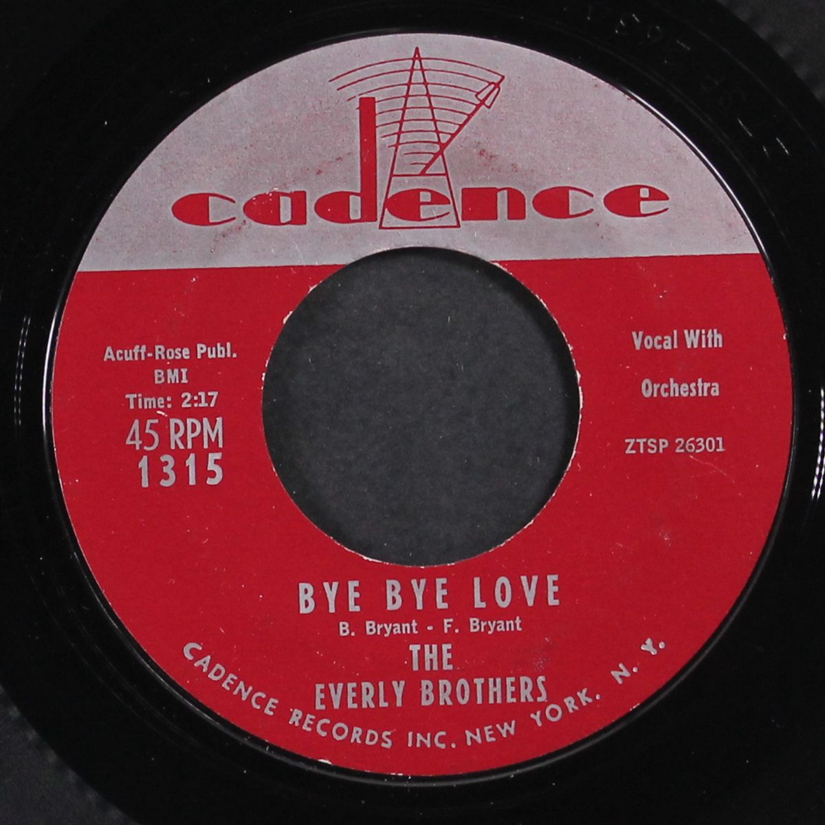 bye bye love / i wonder if i care as much by EVERLY BROTHERS