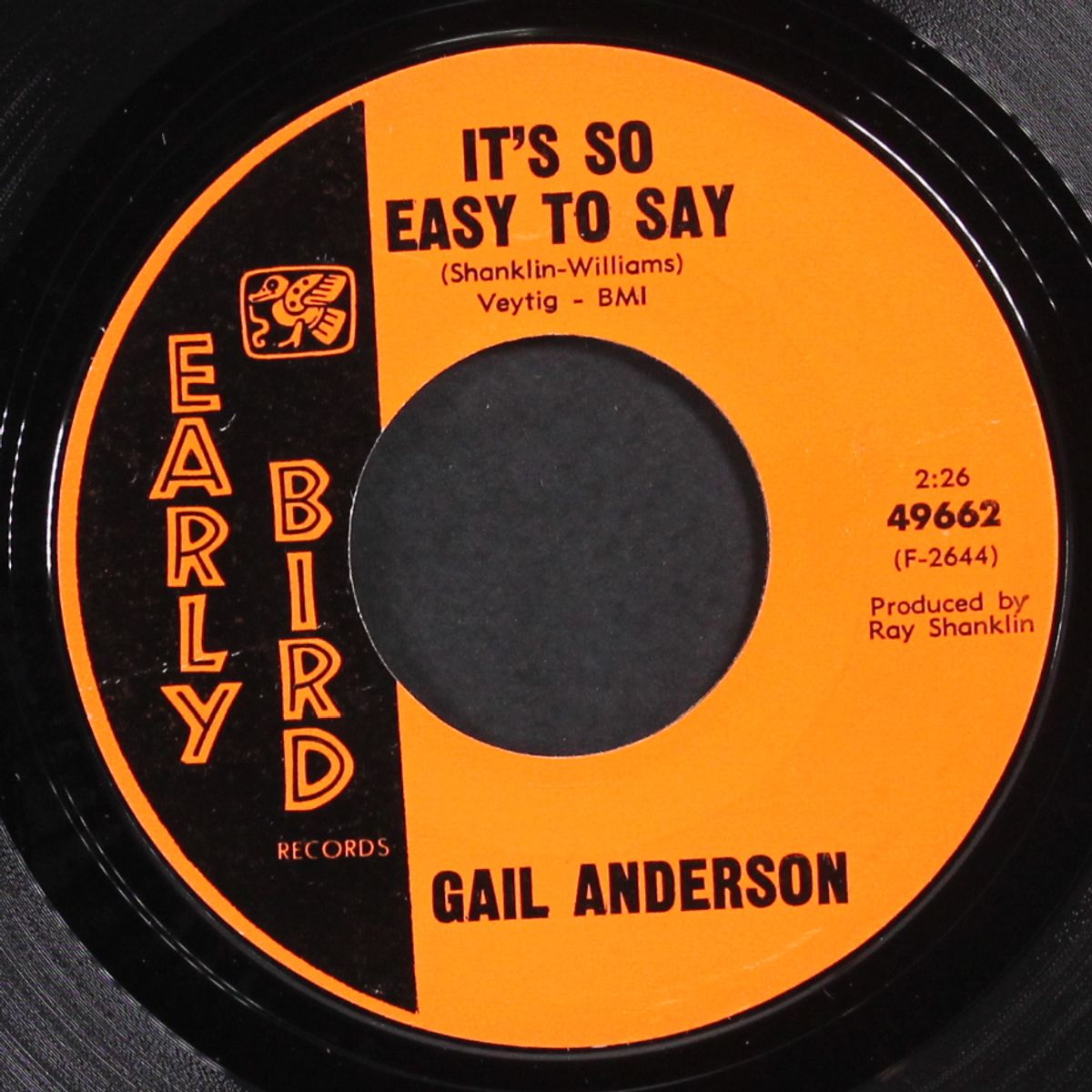 my turn now / it's so easy to say by GAIL ANDERSON