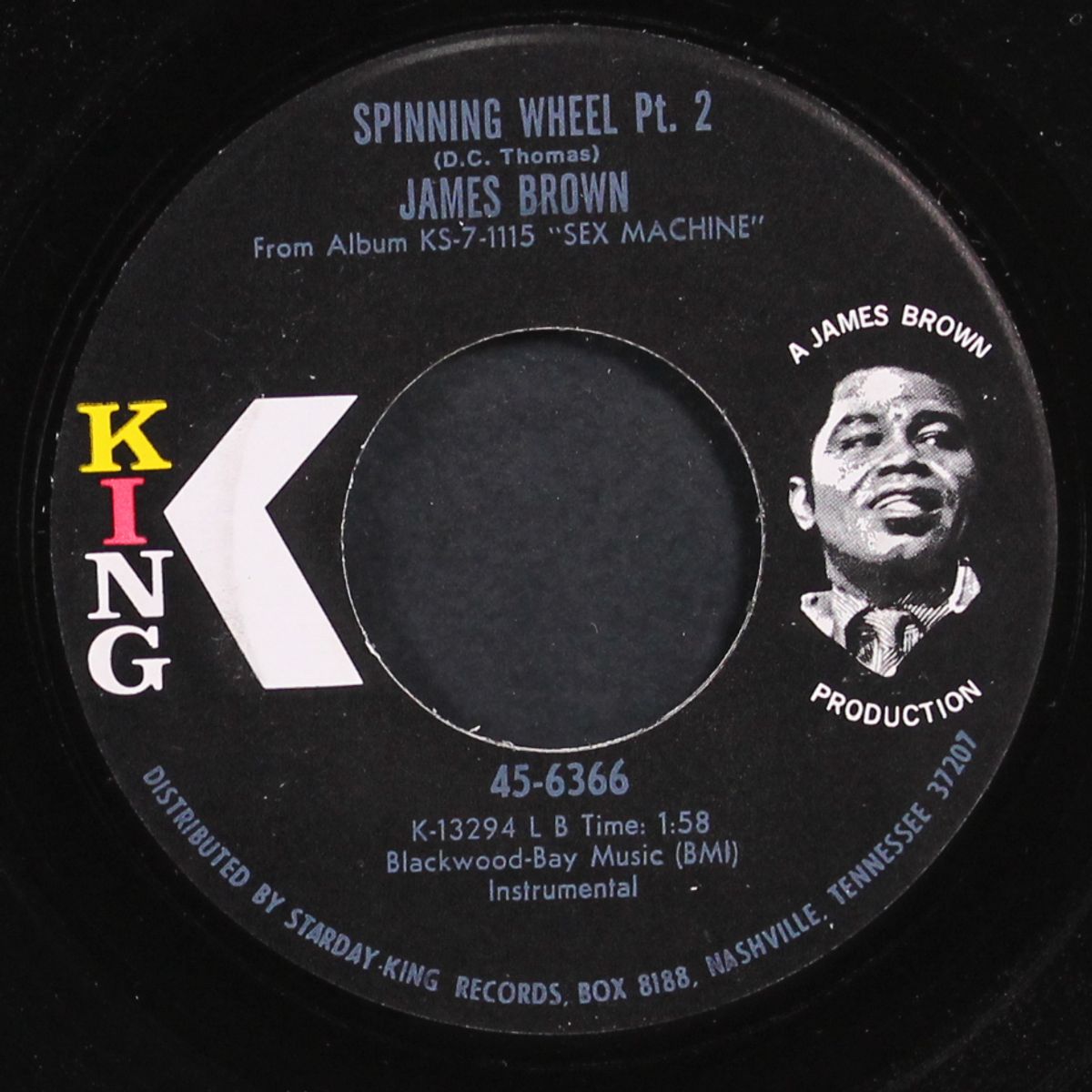 spinning wheel / part 2 by JAMES BROWN