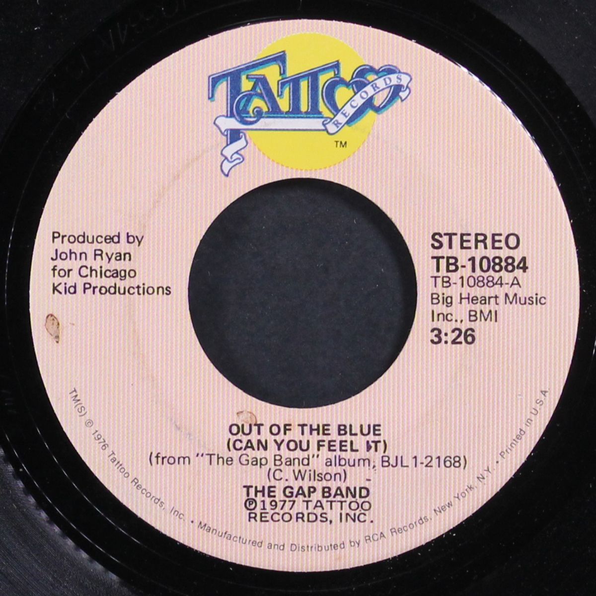 out of the blue (can you feel it) / silly grin by GAP BAND