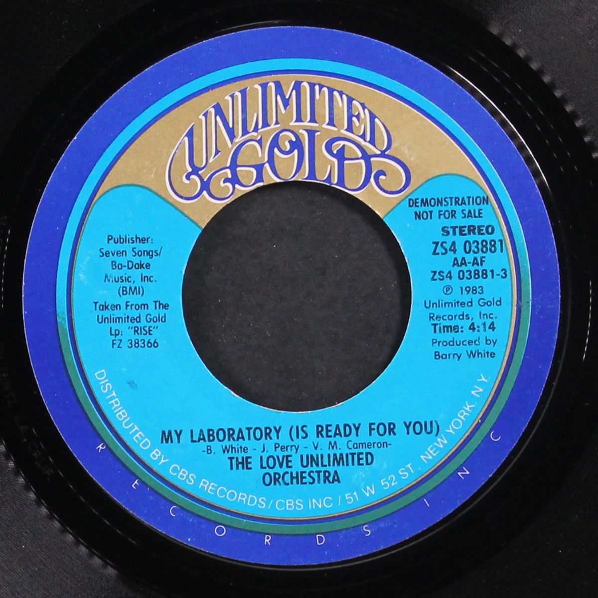my laboratory (is ready for you) / same by LOVE UNLIMITED ORCHESTRA