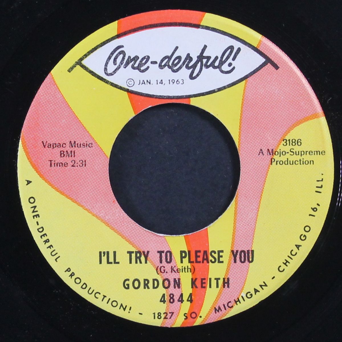 i'll try to please you / this is how i feel by GORDON KEITH