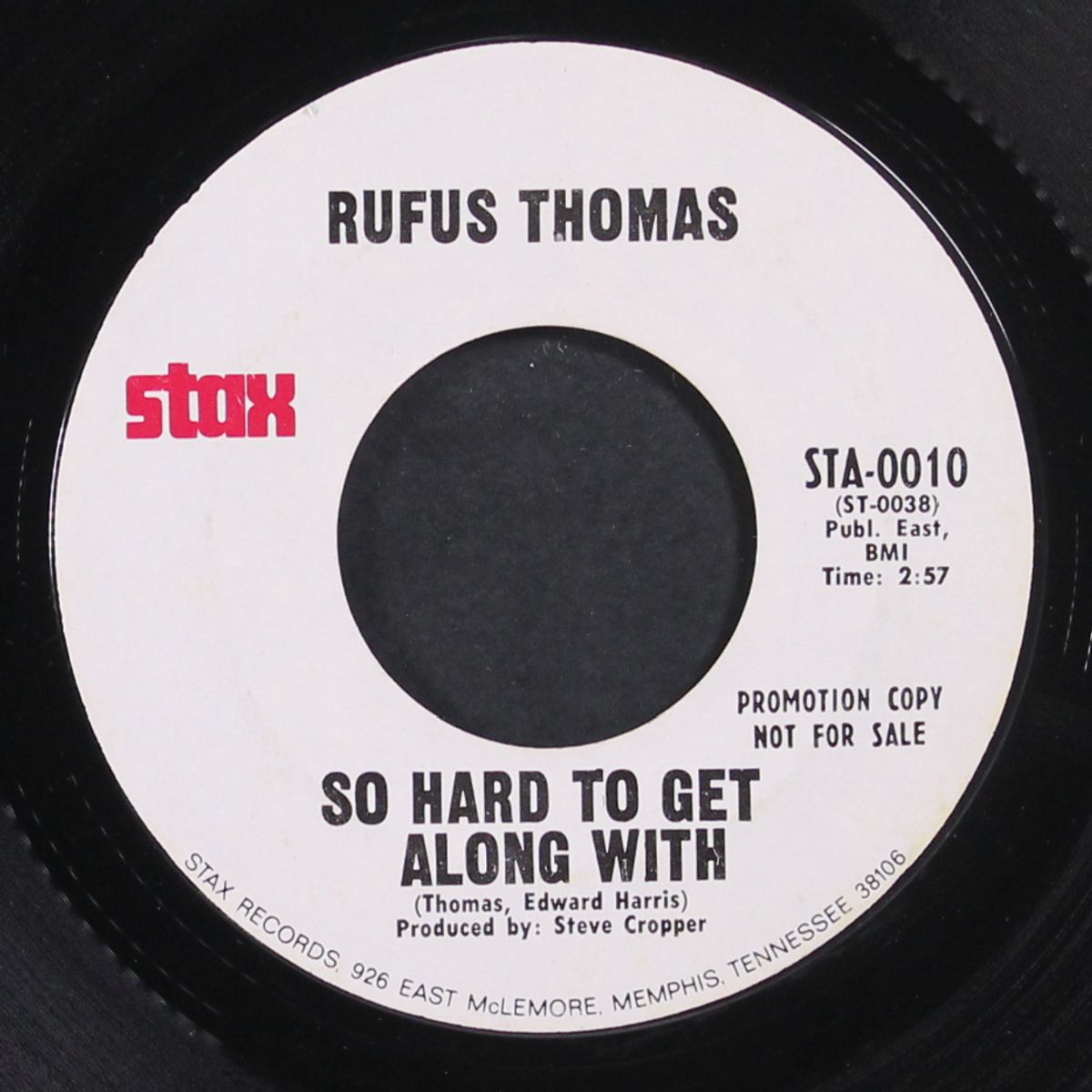 funky mississippi / so hard to get along with by RUFUS THOMAS