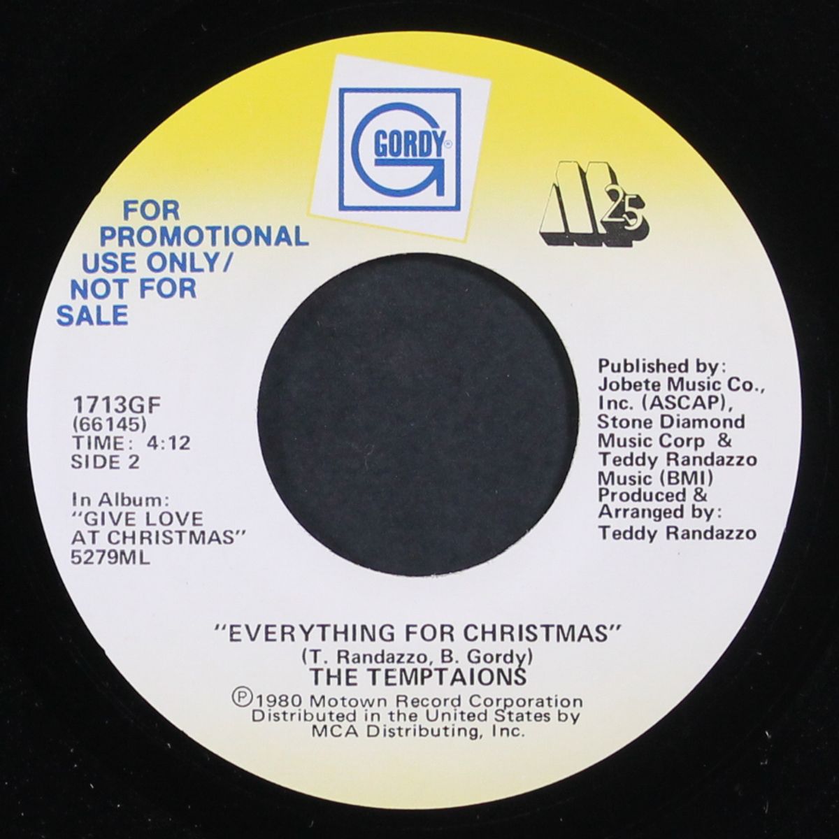 silent night / everything for christmas by TEMPTATIONS
