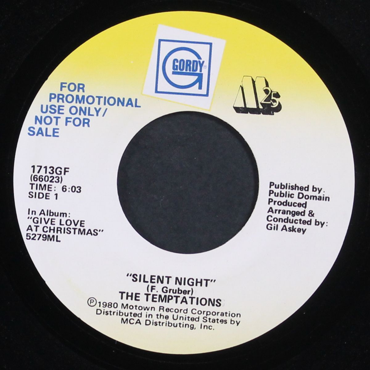 silent night / everything for christmas by TEMPTATIONS