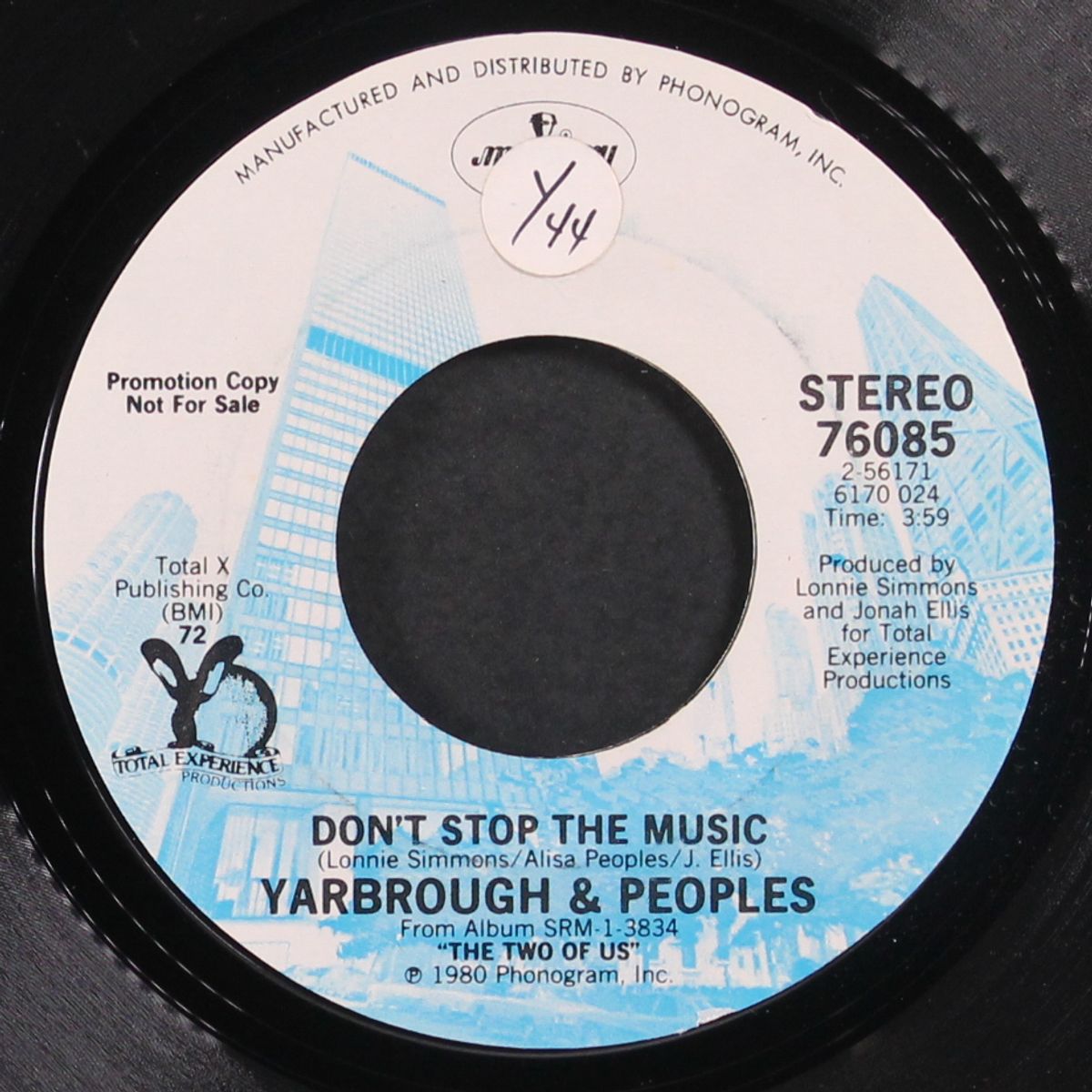 don't stop the music by YARBROUGH & PEOPLES