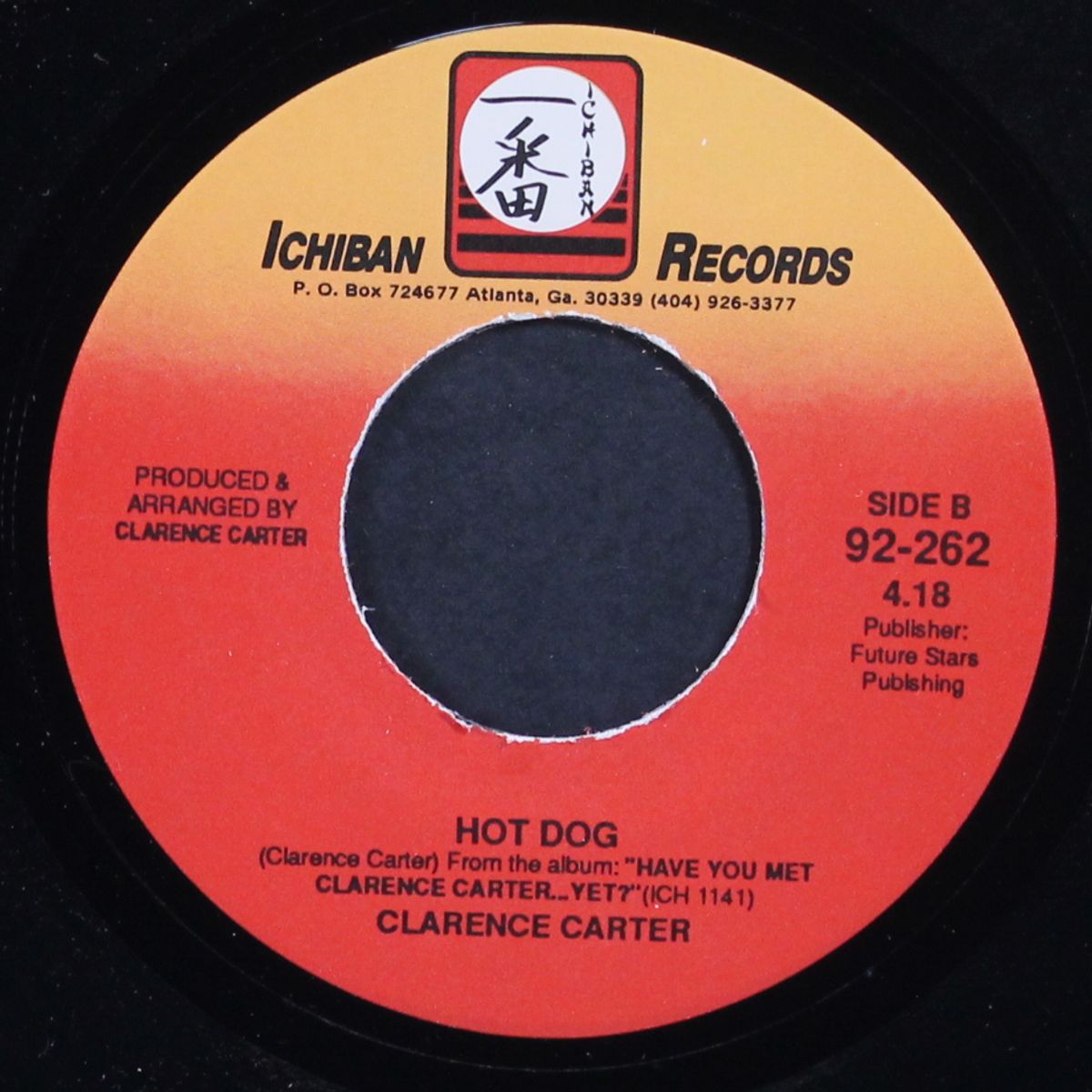 "g" spot / hot dog by CLARENCE CARTER