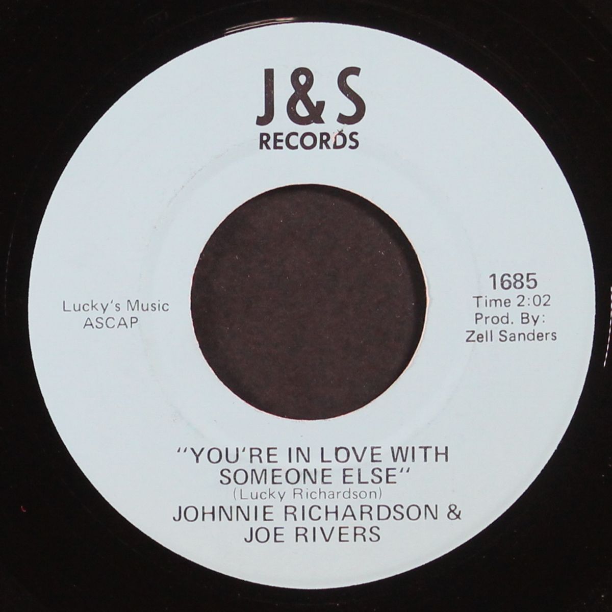 you're just right for the part / you're in love with someone else by JOHNNIE RICHARDSON & JOE RIVERS