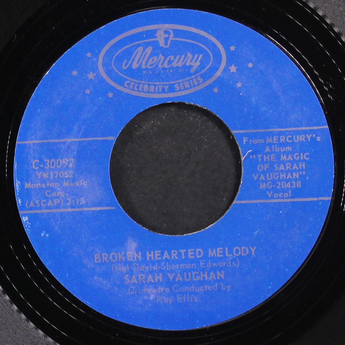 broken hearted melody / misty by SARAH VAUGHAN