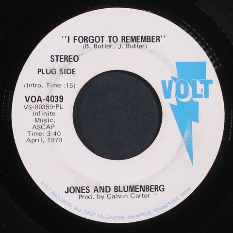 JONES & BLUMENBERG