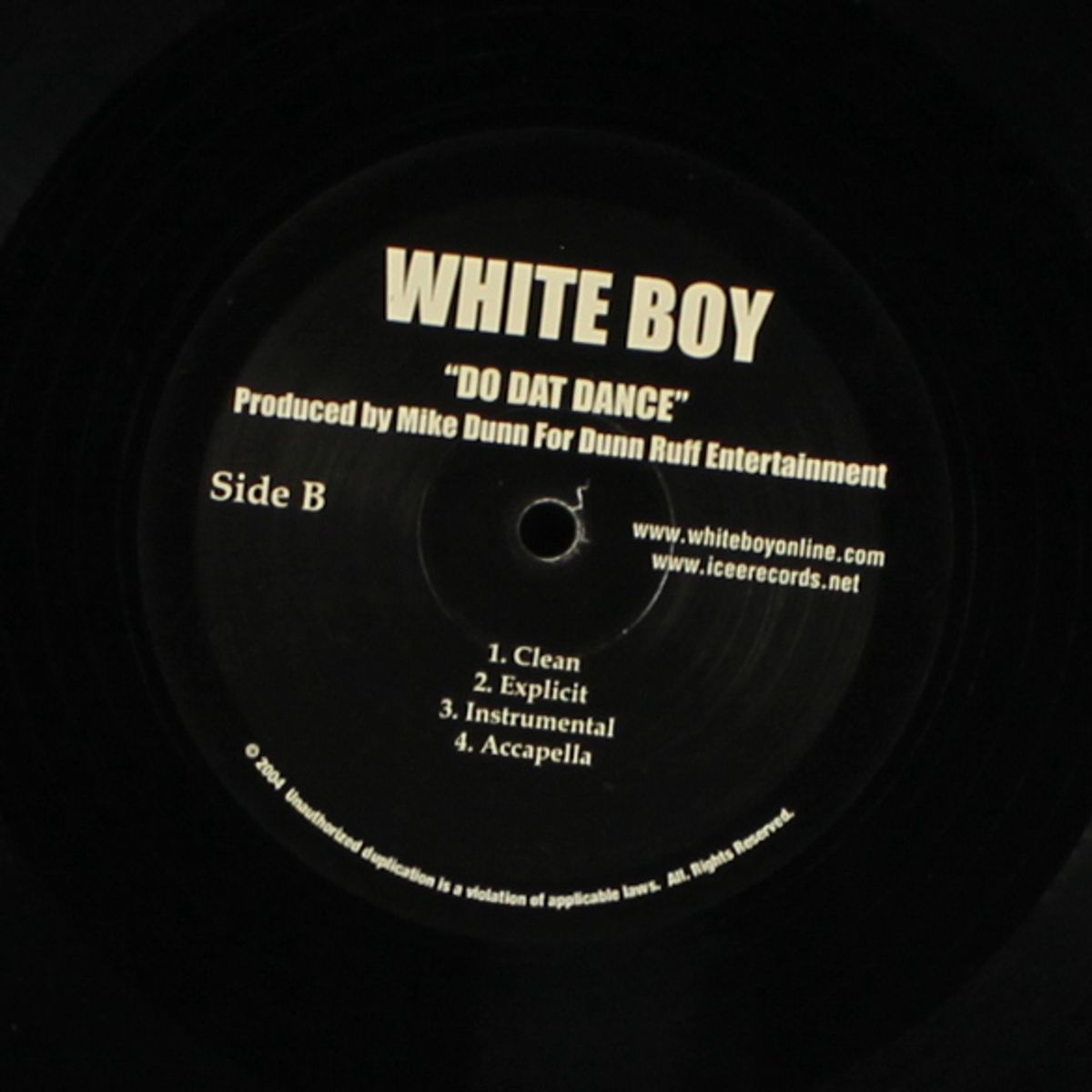 u know by WHITE BOY