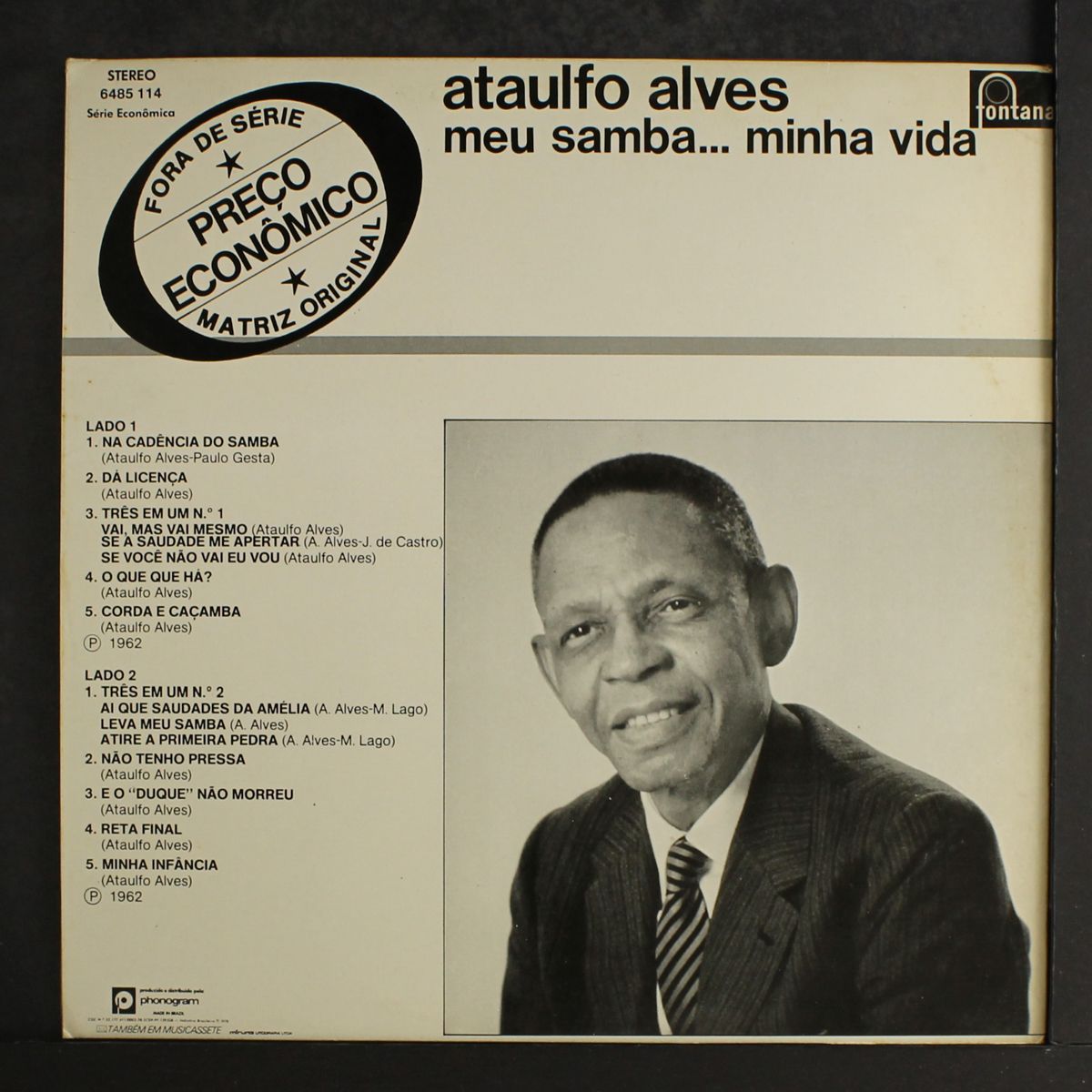 meu samba . . . minha vida by ATAULFO ALVES