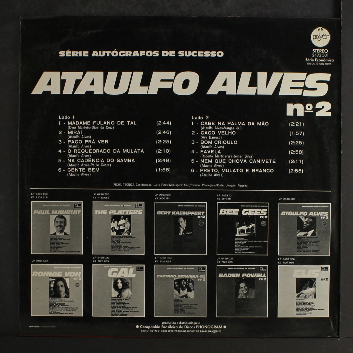 autografo de sucessos no. 2 by ATAULFO ALVES