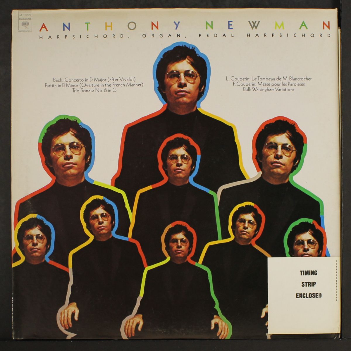 bach: concerto in d major, etc. by ANTHONY NEWMAN