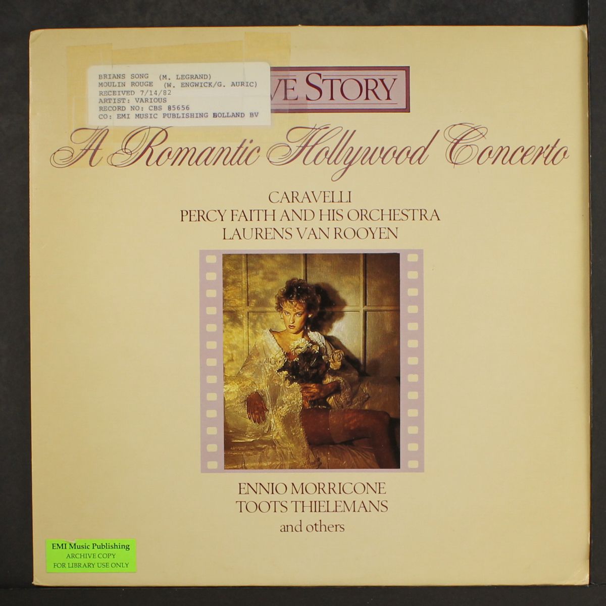love story: a romantic hollywood concerto by VARIOUS