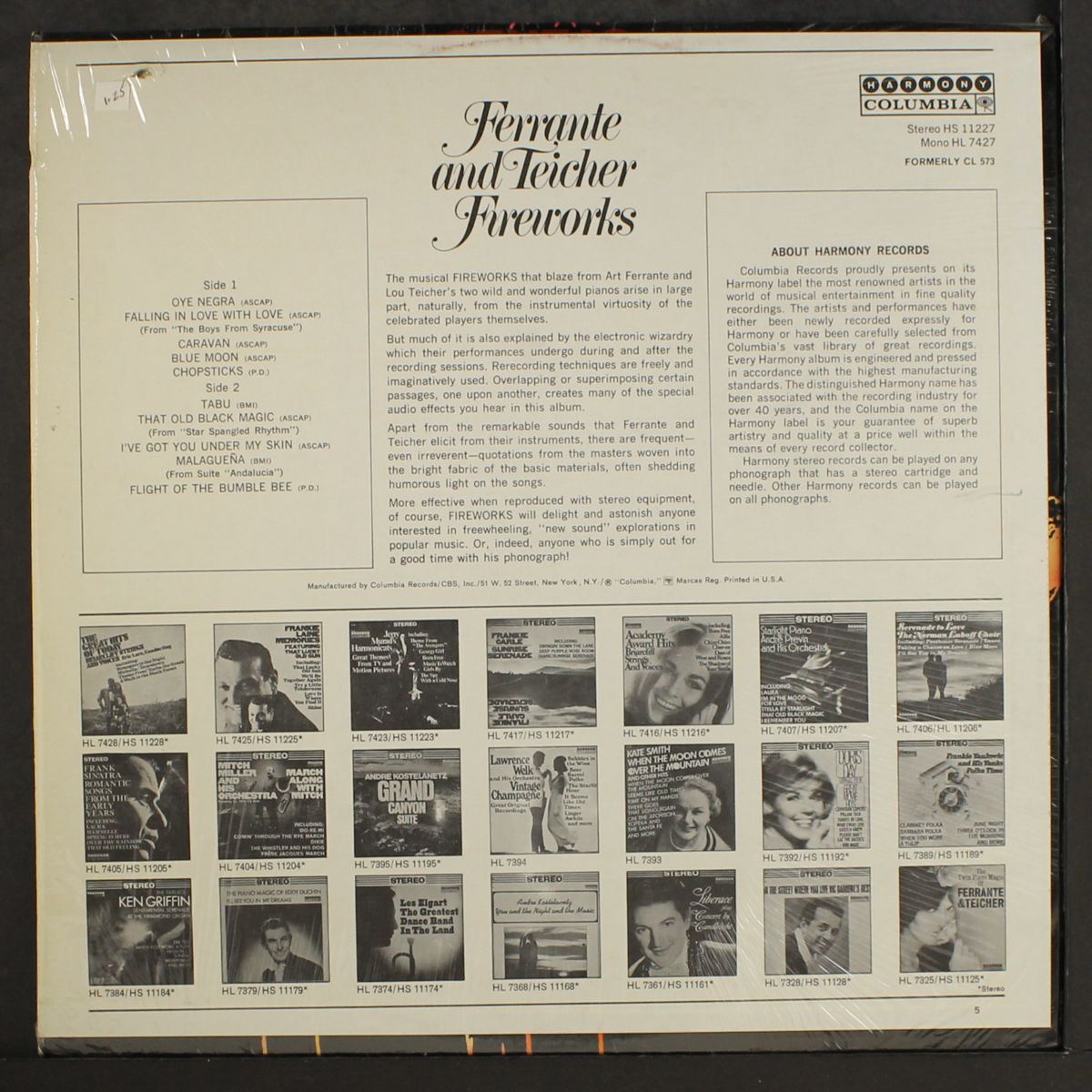 fireworks by FERRANTE & TEICHER