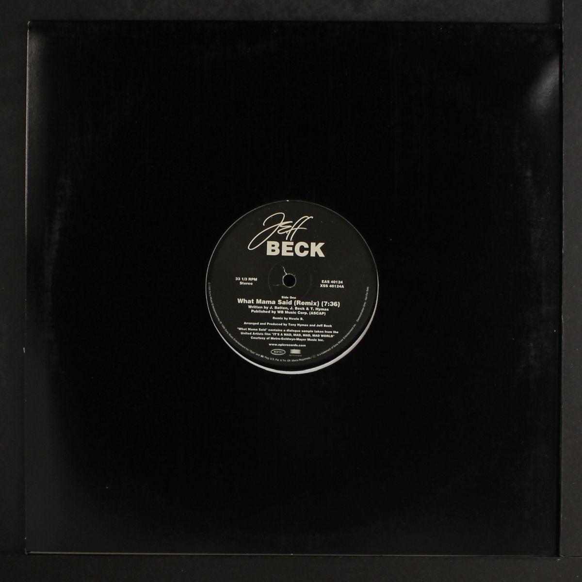 what mama said (album version/remix ) by JEFF BECK