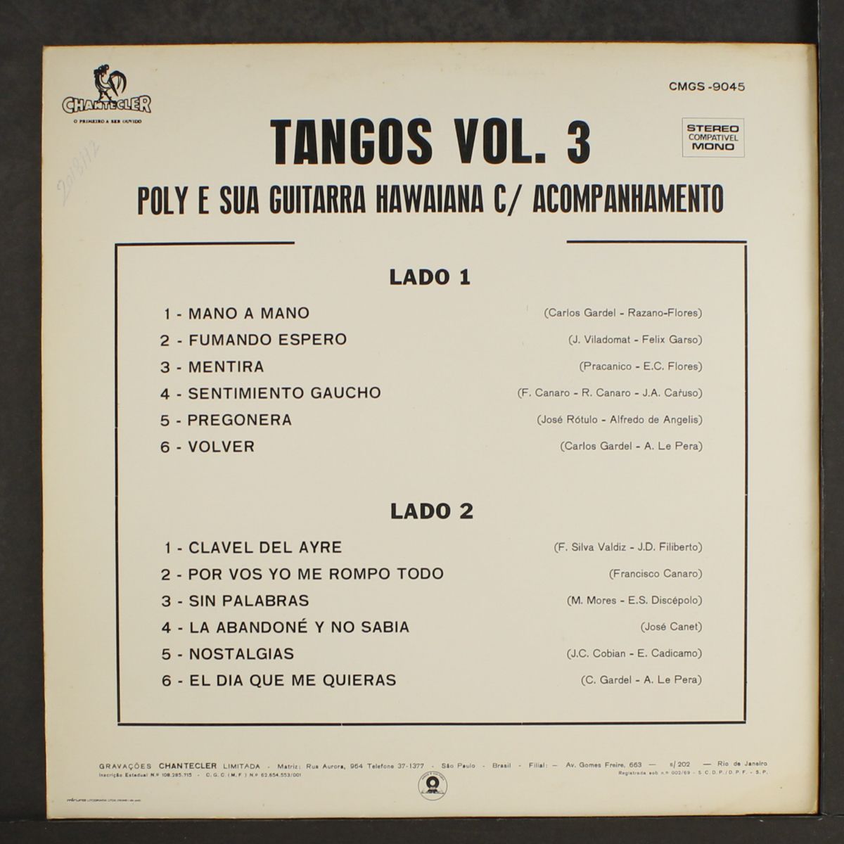 tangos vol. 3 by POLY E SUA GUITARRA HAWAIANA