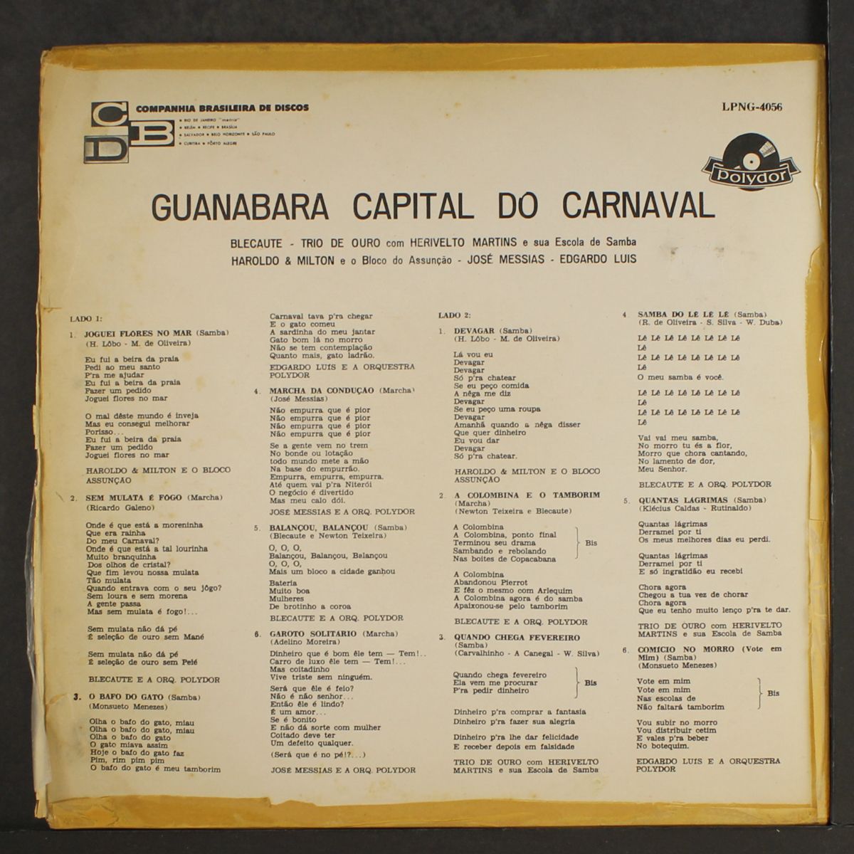 guanabara . . . capital do carnaval by VARIOUS
