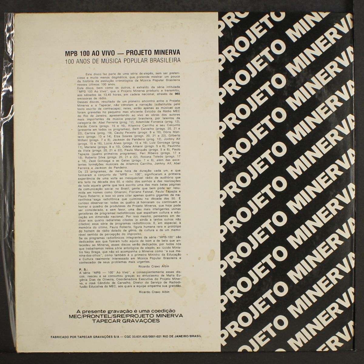 100 anos de musica popular brasileira 1 by VARIOUS