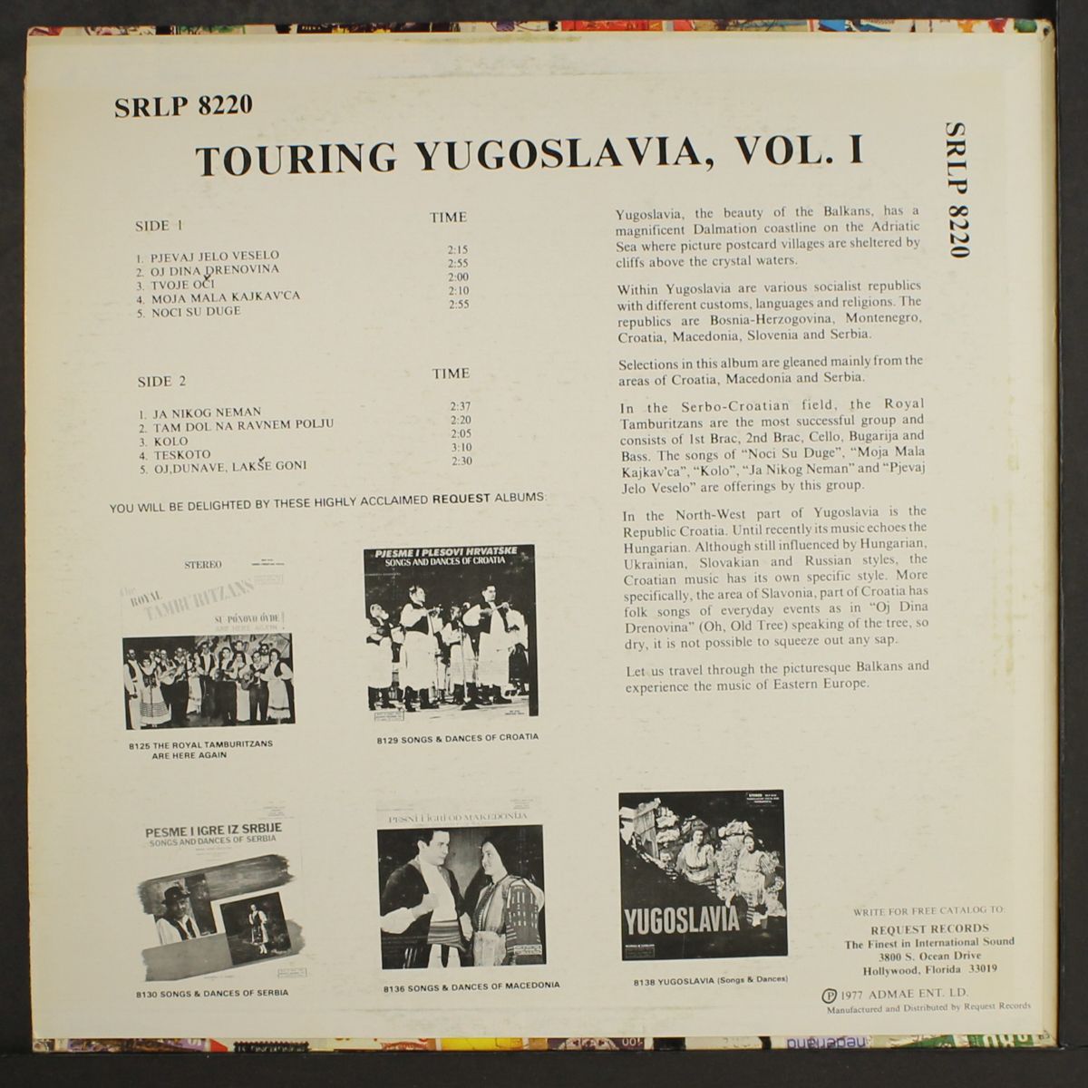 touring yugoslavia vol. 1 by VARIOUS