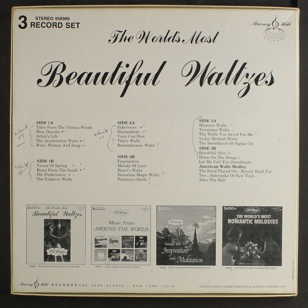 the worlds most beautiful waltzes by 101 STRINGS