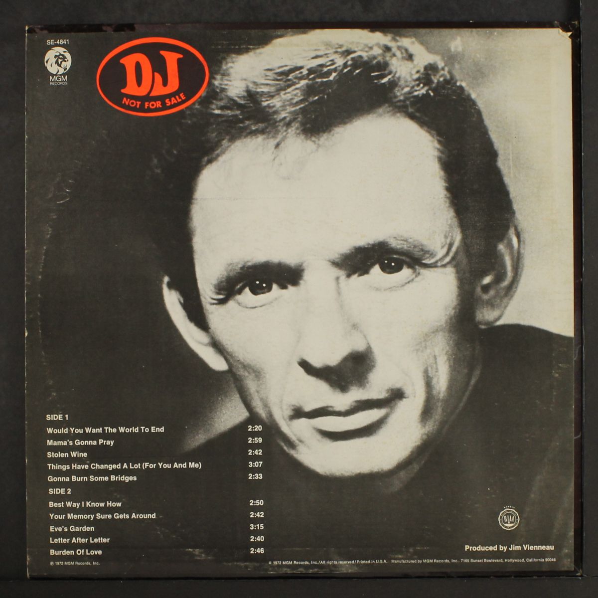 would you want the world to end by MEL TILLIS