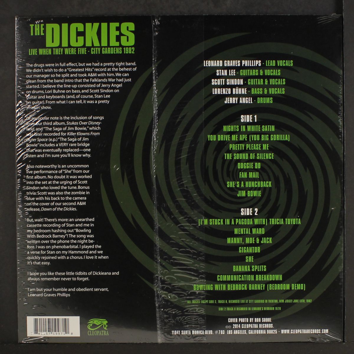 lie when they were five-city gardens 1982 by DICKIES