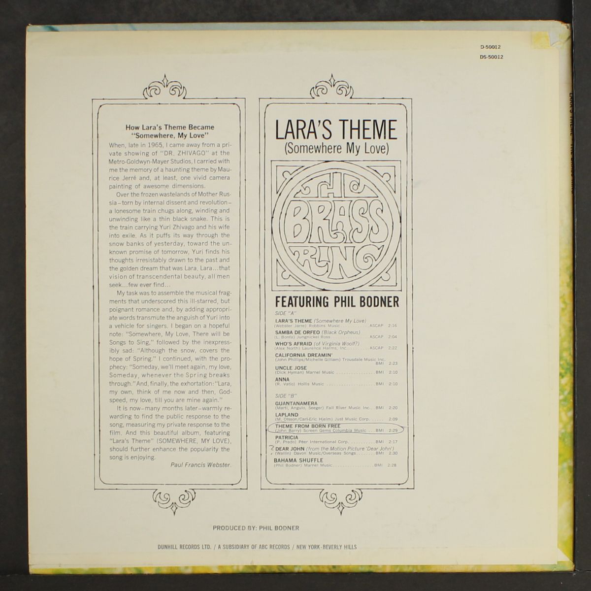 lara's theme by BRASS RING