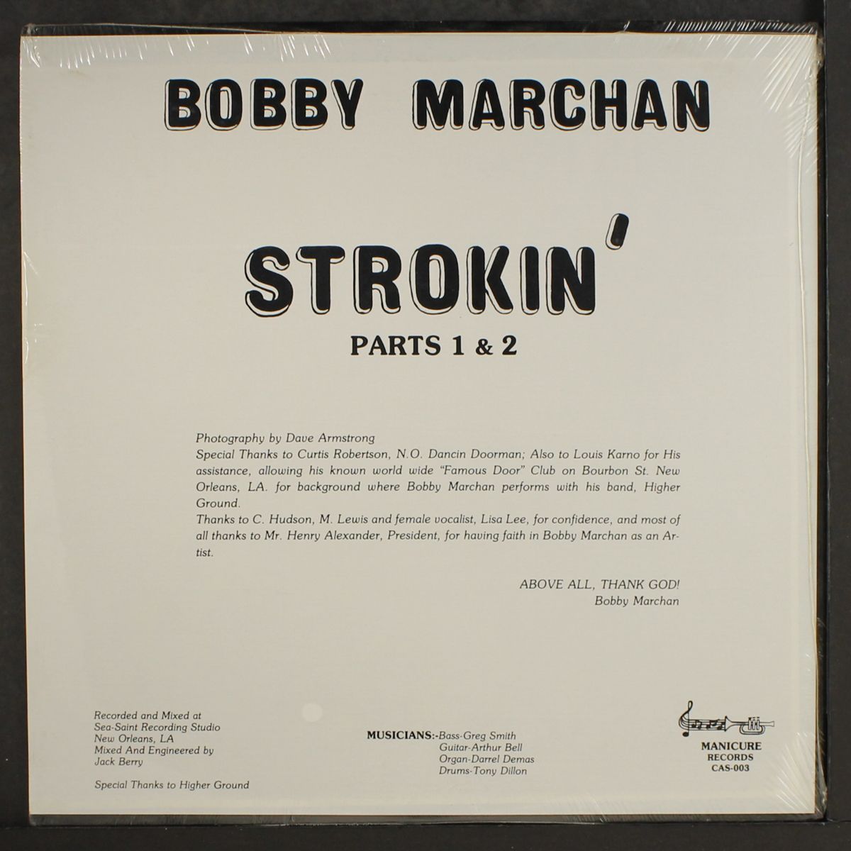 strokin' by BOBBY MARCHAN