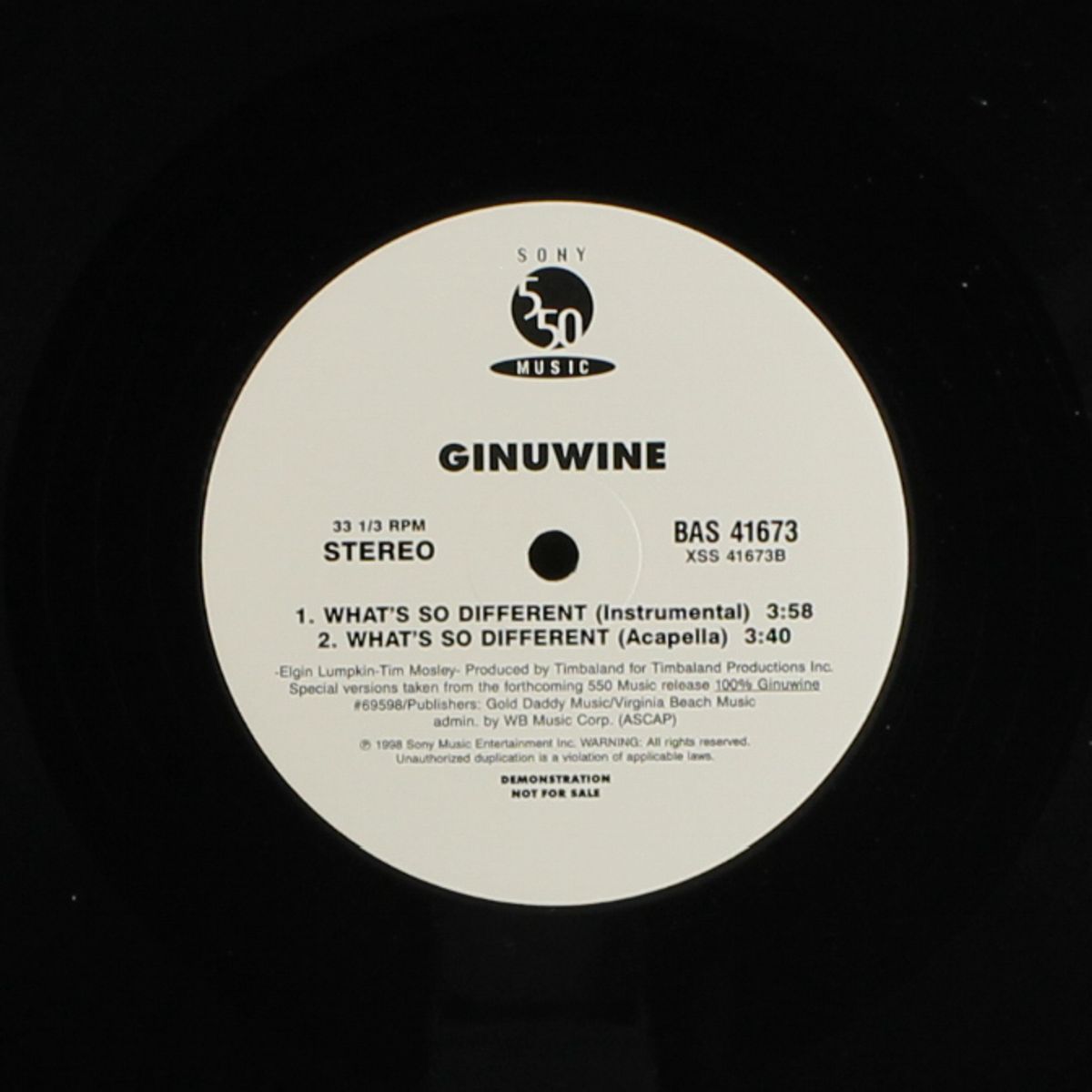 what's so different by GINUWINE