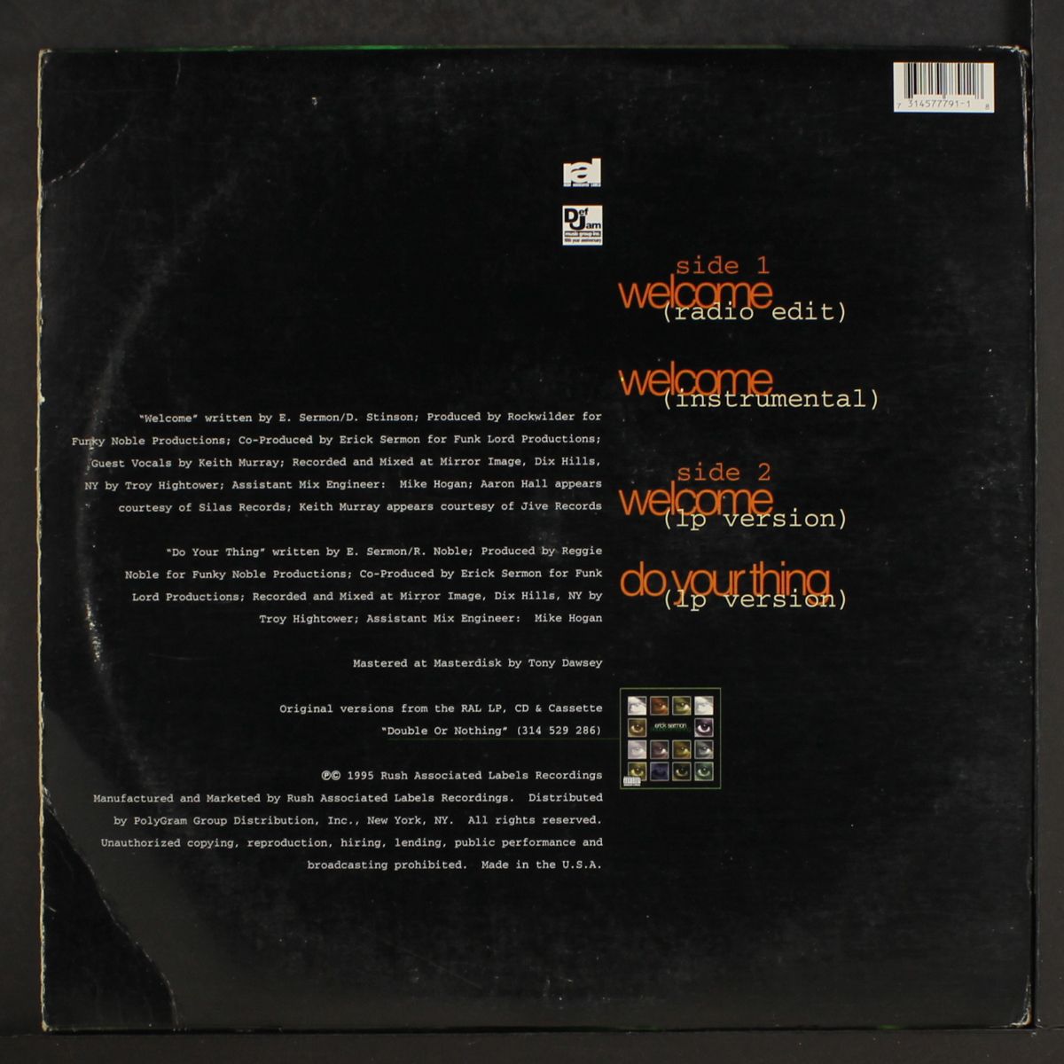 welcome / instro by ERICK SERMON