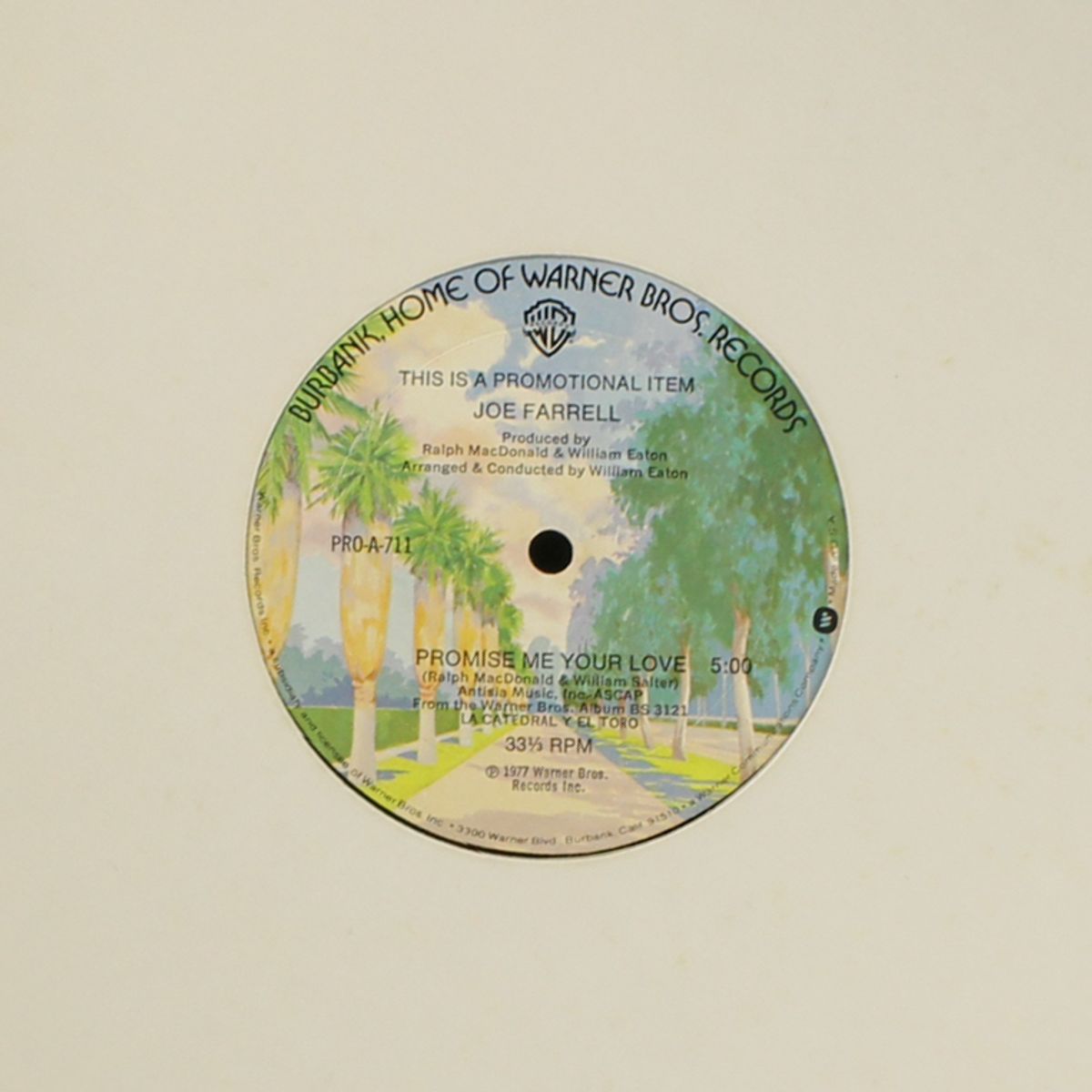 promise me your love / blank by JOE FARRELL