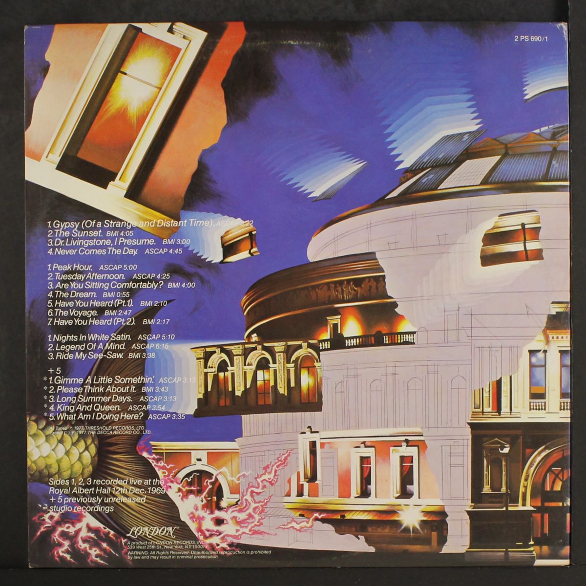 caught live + 5 by MOODY BLUES