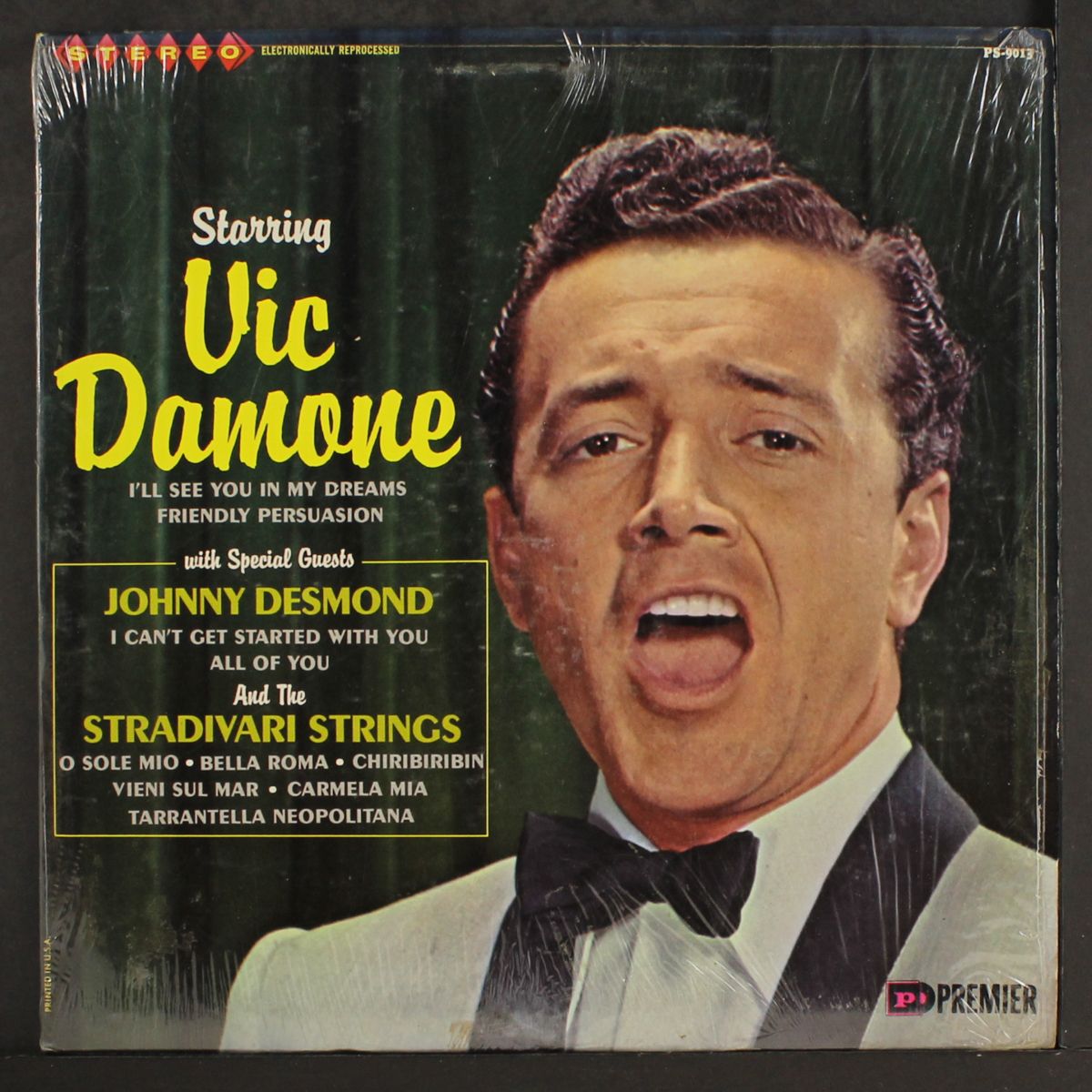 with johnny desmond & stradivari strings by VIC DAMONE