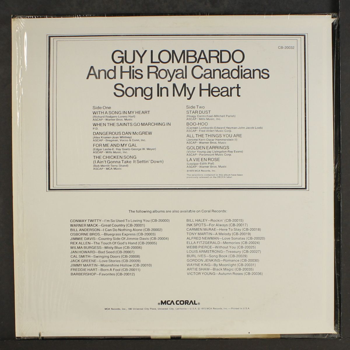 song in my heart by GUY LOMBARDO