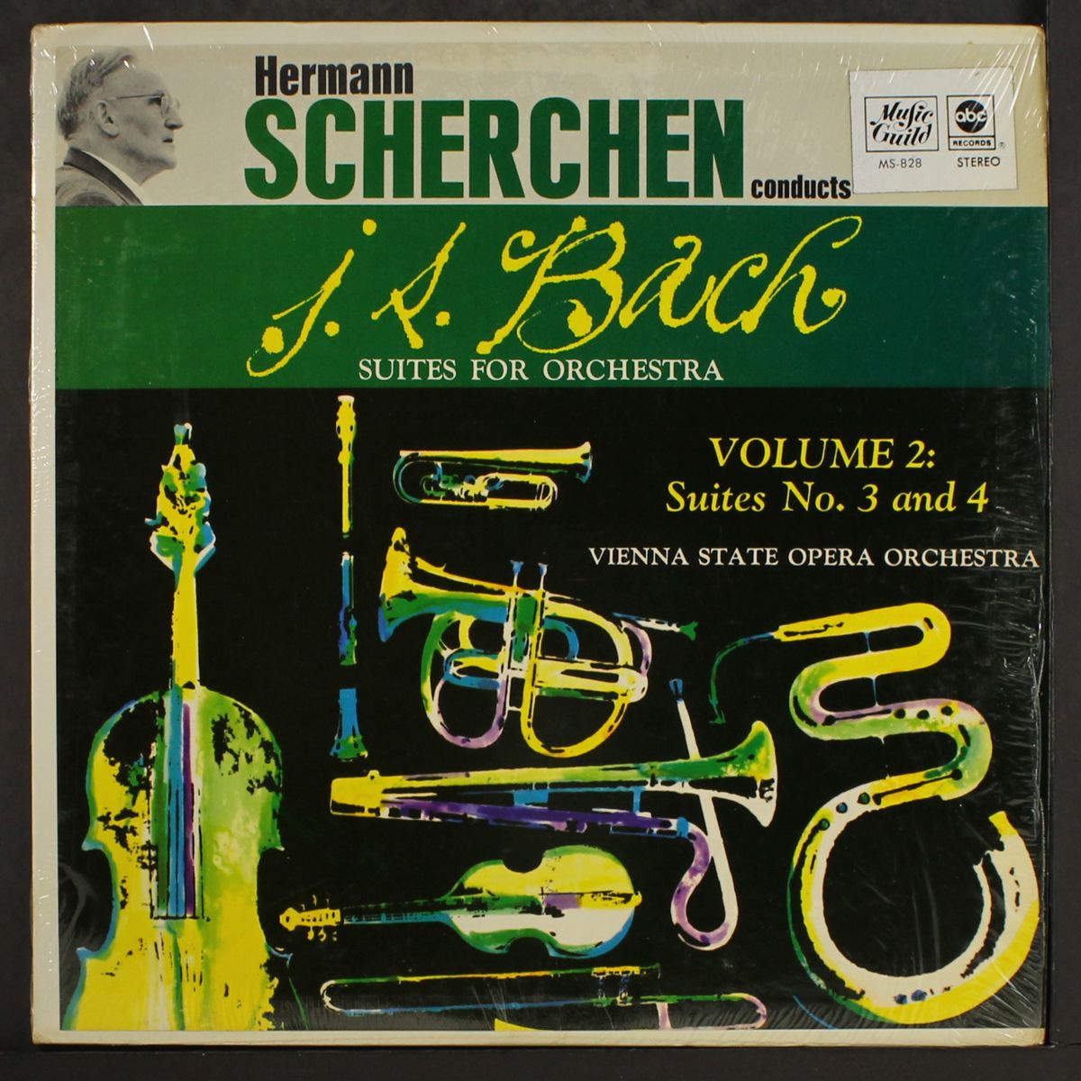 bach suites for orchestra, vol. 2 by VIENNA STATE OPERA ORCHESTRA