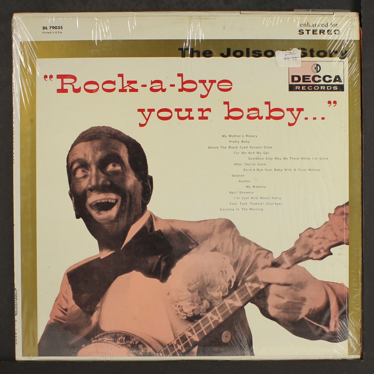 rock-a-bye your baby... by AL JOLSON