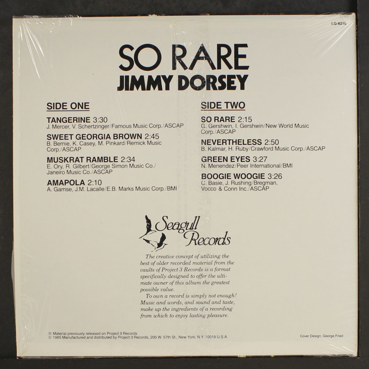 so rare by JIMMY DORSEY