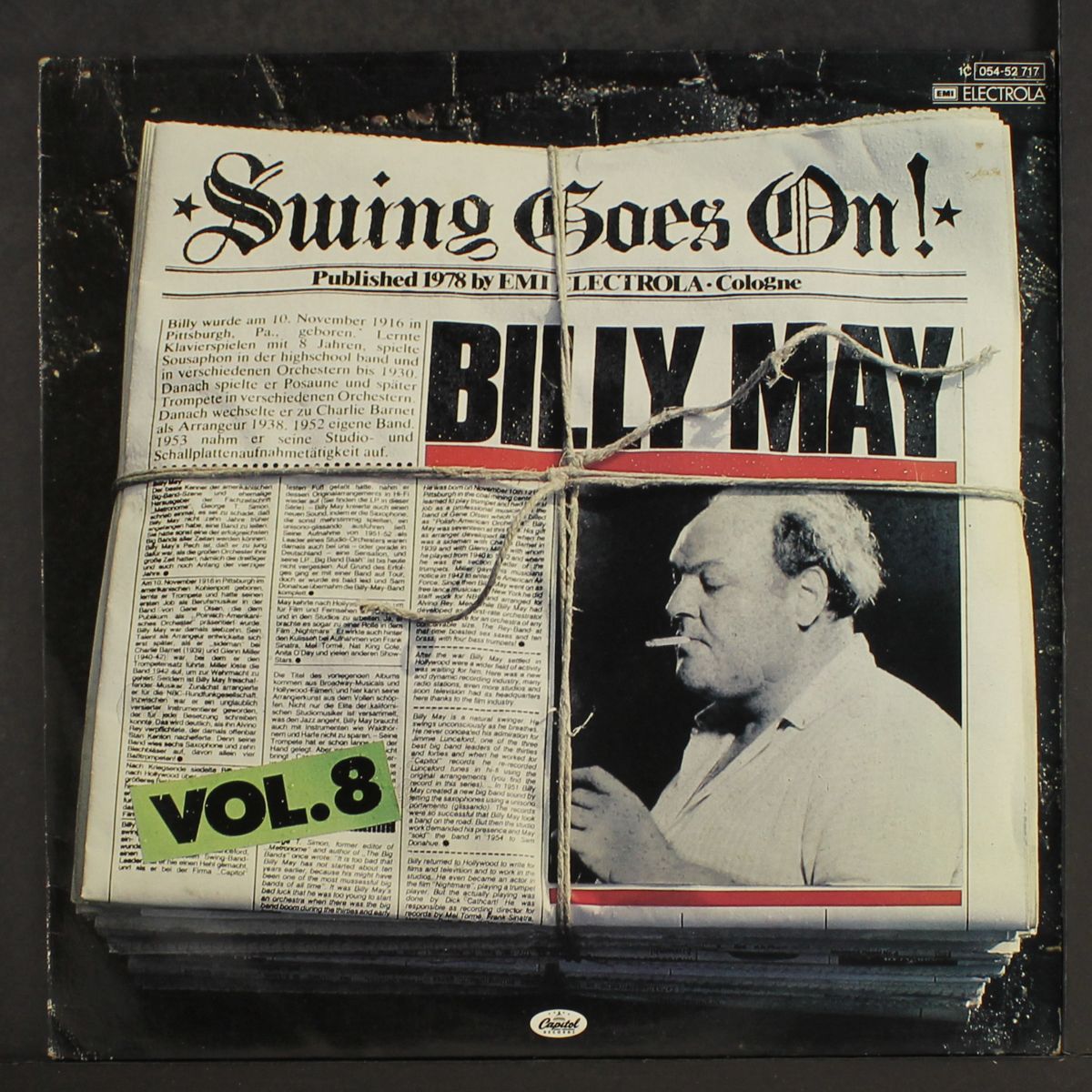 swing goes on, vol. 8 by BILLY MAY