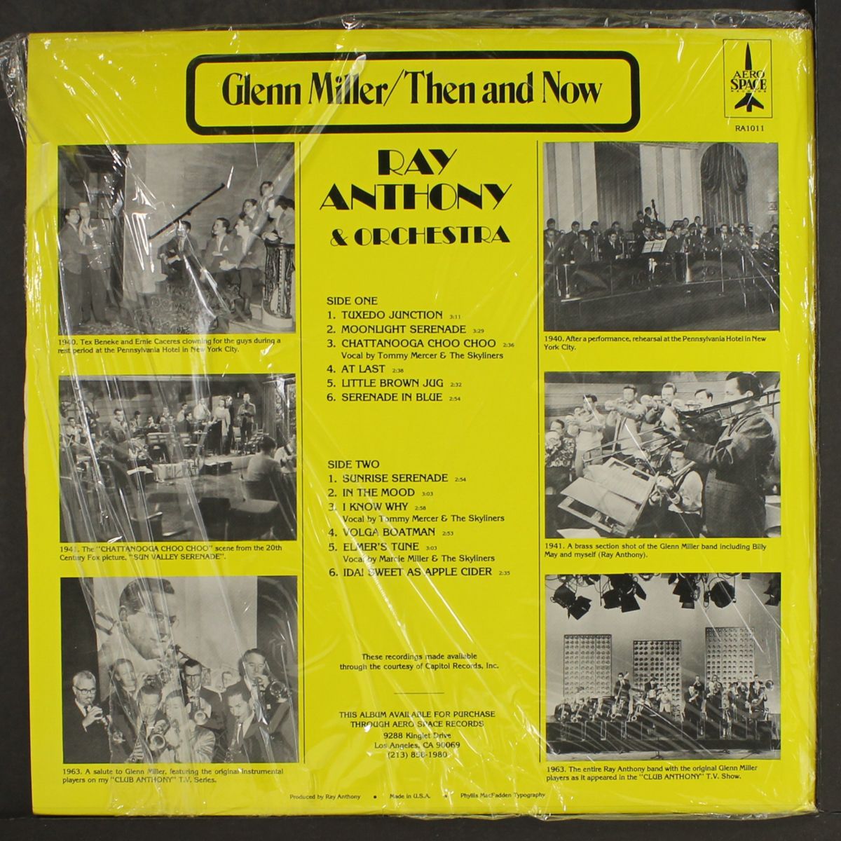 glenn miller then & now by RAY ANTHONY