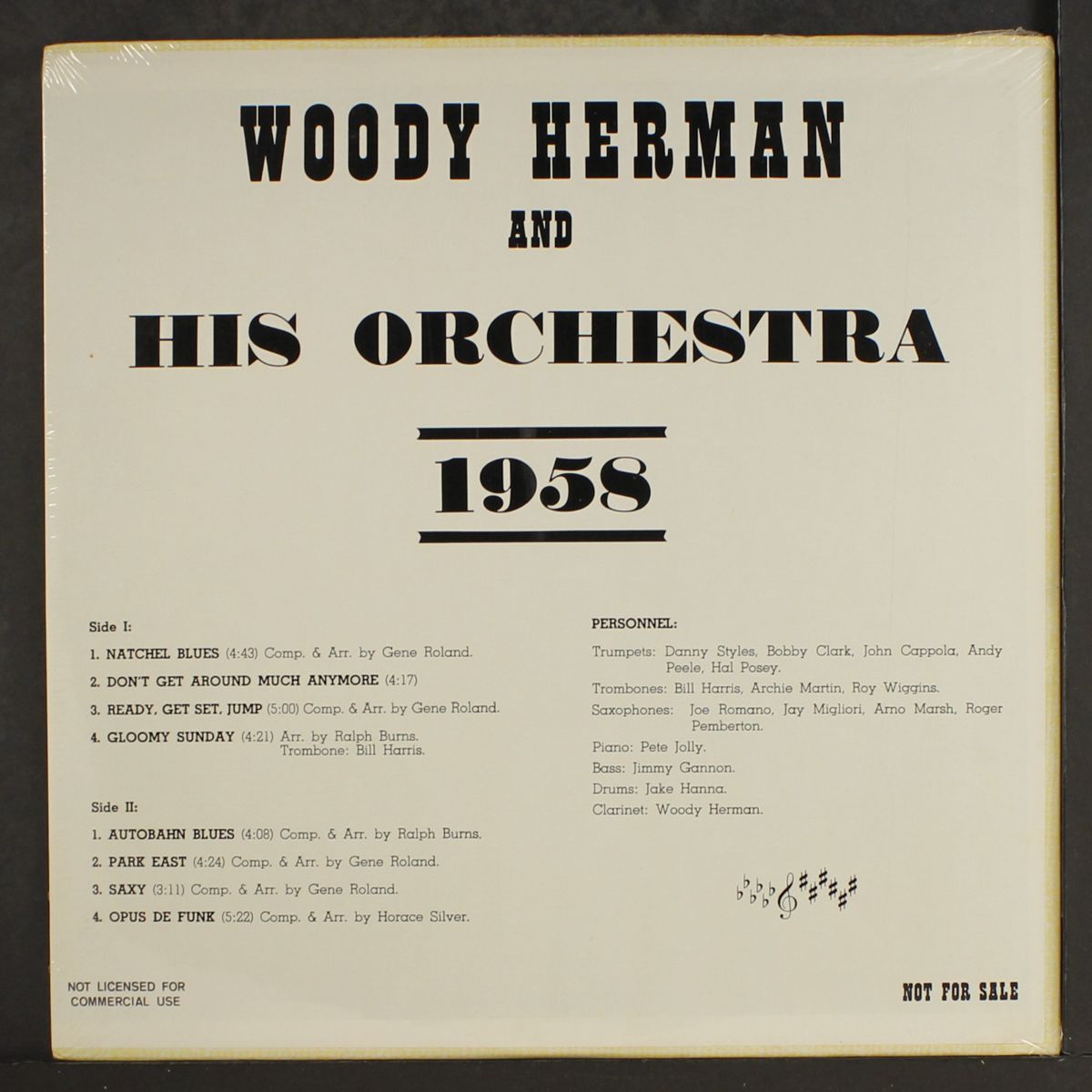 1958 by WOODY HERMAN